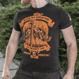 M-Tac T-shirt Black Sea Expedition til hverdag og aktiv livsstil med sort design og MagnaColours® print.