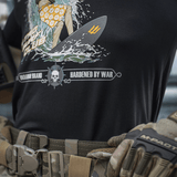 M-Tac T-Shirt Surf Club med surfscenedesign og specialoperatørsymbolik, trykt på blød bomuld; holdbar, stilstærk krigsmotivation.