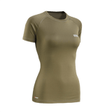 M-Tac T-shirt Ultra Light Polartec Lady i let Power Dry® materiale, hypoallergen og åndbar med anatomisk damepasform.