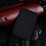 M-Tac AKM 7,62x39 Laser Cut Patch på Velcro, holdbar Cordura 500D, perfekt til militær og outdoor udstyr. Størrelse: 80x50 mm.