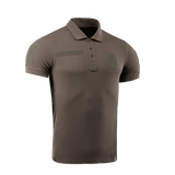 M-Tac Tactical Polo Shirt 65/35, designet til politiuniformer med bomuld og polyester, velcro-paneler til patches, komfortabel og holdbar.