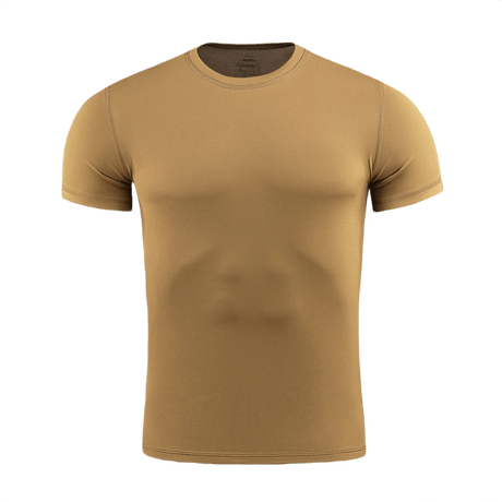 M-Tac Tactical Sweat-Wicking T-Shirt Summer i polyester til varmt vejr og aktiv livsstil med svedtransporterende egenskaber.
