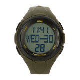 M‑Tac Taktisk Ur med Pedometer med digitalt display, ideelt til sport og udendørs aktiviteter.