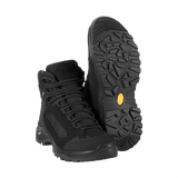 M-Tac Taktiske Demi-Season Støvler Pro Line med Vibram-sål, designet til taktik, vandreture og fysisk aktivitet, fremstillet i suede og Cordura.