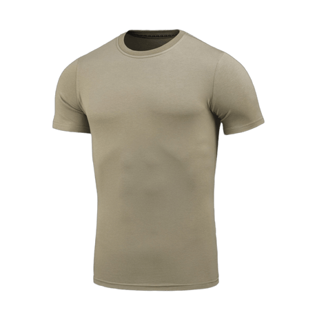 M-Tac T-shirt 93/7 i beige farve til komfortabel og holdbar brug, lavet af 93% bomuld og 7% elastan. Velegnet til hverdag og aktiv brug.