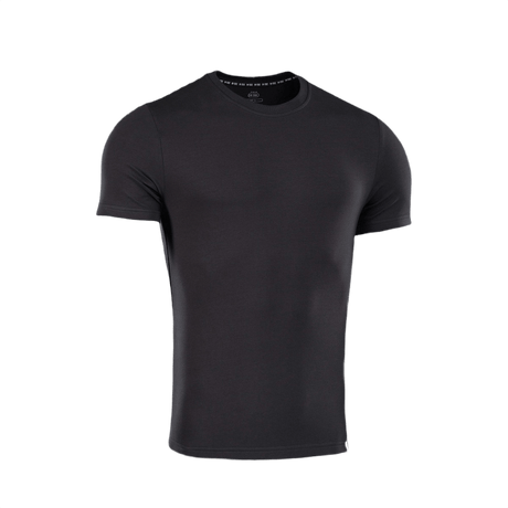 M-Tac T-shirt 93/7 i sort, 93% bomuld 7% elastan, holdbar og elastisk til hverdag og sport