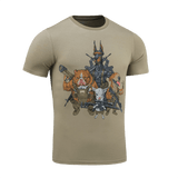 M-Tac T-Shirt Rex Team med print af et skudhold, der symboliserer venskab blandt skarpskytter, i en blød bomuldsblanding.