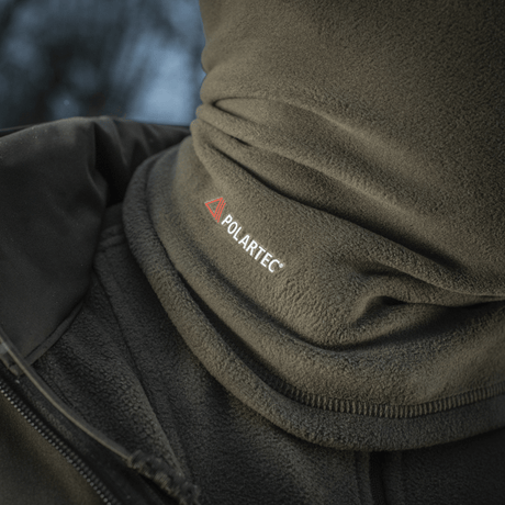 M-Tac Tube Scarf Polartec i Polartec® Micro Series fleece, multifunktionelt halstørklæde til udendørs aktiviteter.