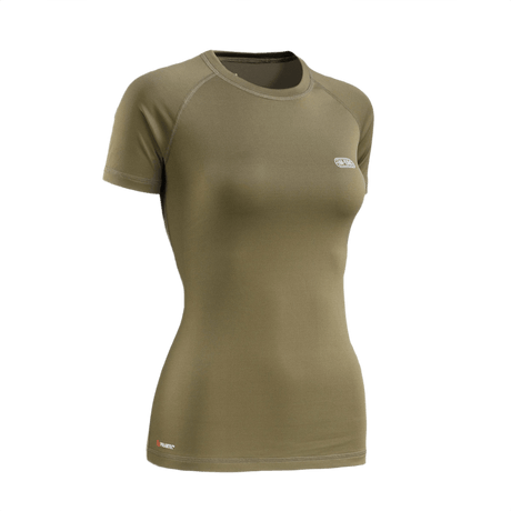 M-Tac T-shirt Ultra Light Polartec Lady i let Power Dry® materiale, hypoallergen og åndbar med anatomisk damepasform.