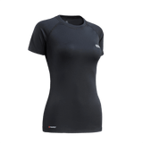 M-Tac T-shirt Ultra Light Polartec Lady i sort hurtigttørrende og åndbart Power Dry® materiale