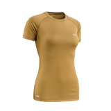 M-Tac T-shirt Ultra Light Polartec Lady i let Power Dry® materiale, perfekt til træning og daglig brug, i en lys brun nuance