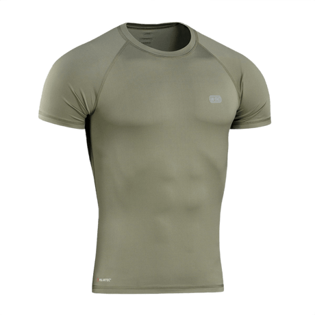 M-Tac T-shirt Ultra Light Polartec i Power Dry® materiale med reflekslogo, ideel til træning, løb og outdoor.