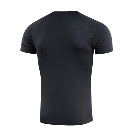 M-Tac T-shirt Ultra Light Polartec sort, design til taktisk og sportsligt brug, let og svedtransporterende for maksimal komfort.