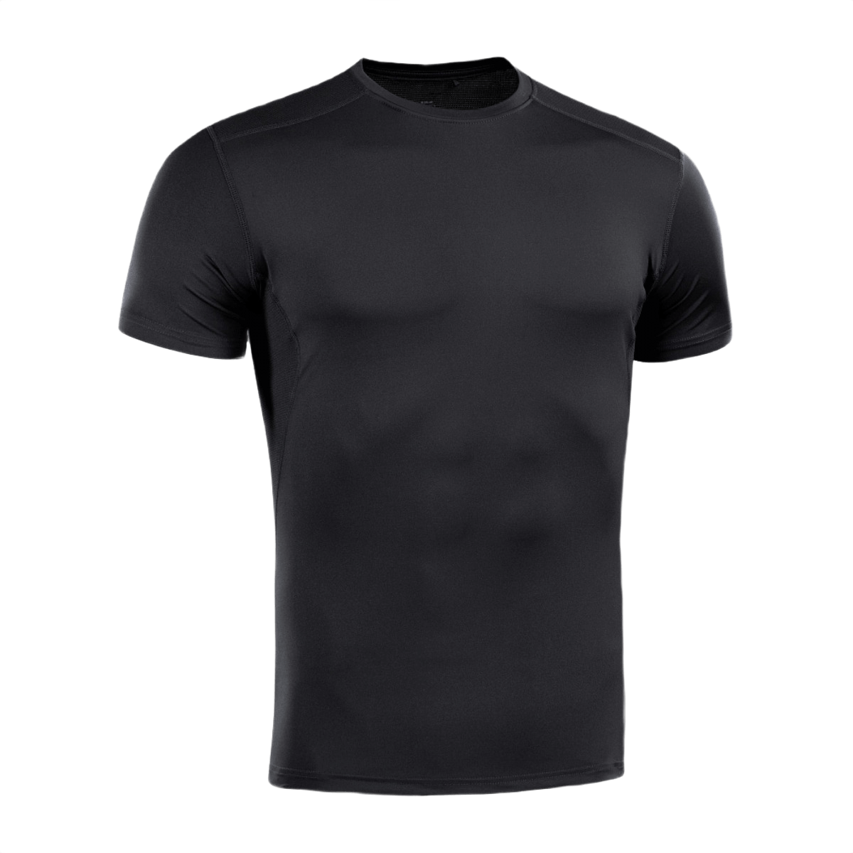 M-Tac Ultra Vent Kortærmet termot-shirt i sort, let og åndbart materiale, perfekte til træning og udendørs aktiviteter.