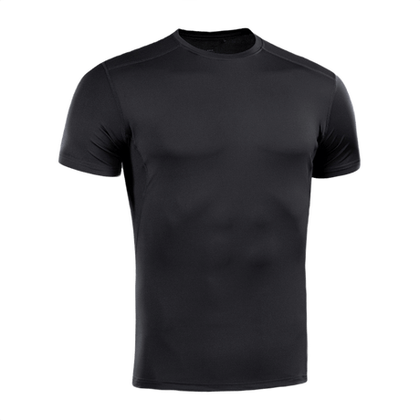 M-Tac Ultra Vent Kortærmet termot-shirt i sort, let og åndbart materiale, perfekte til træning og udendørs aktiviteter.