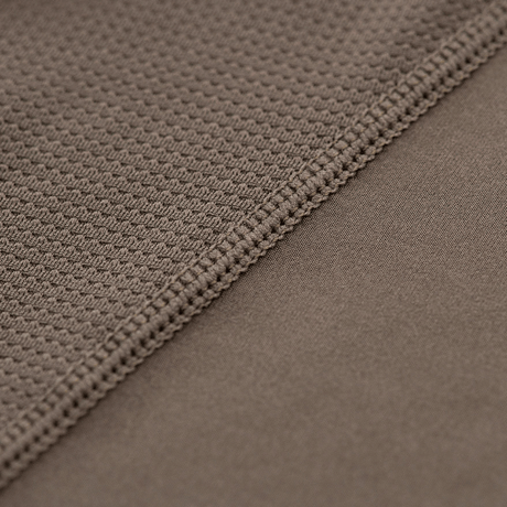 Detalje af M-Tac Ultra Vent Kortærmet termot-shirt materiale, der viser letvægt og åndbarhed.