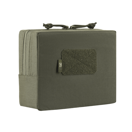 M-Tac Utility Taske Elite Medium i slidstærkt Cordura 500D med MOLLE-system til EDC-kit og mere, grå farve