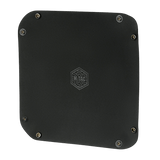 M‑Tac Vedligeholdelsesbakke 24x24 cm med M-Tac logo, hexagon design, sort polymer composite, egnet til våbenrengøring og vedligeholdelse.