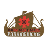 M-Tac Patch Viking Evac med Odin Will Wait og Paramedicine design på en dragebåd