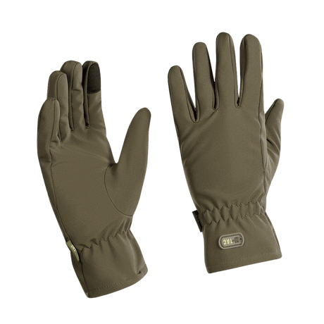 M-Tac Vinterhandsker Soft Shell i let design, ideelle til at beskytte mod dårligt vejr, kombinerer komfort og funktionalitet i ét lag.