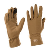 M-Tac Vinterhandsker Soft Shell i brun, letvægts og vejrbeskyttende handsker til vinterbrug