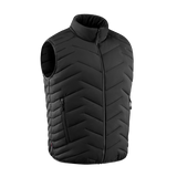 M-Tac Vytyaz Primaloft Vest i sort med vandafvisende nylon, ideel til overgangsperioder eller ekstra lag i koldt vejr.