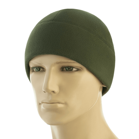 M-Tac Watch Cap Elite Fleece Beanie Hat Slimtex, varm og let hue til taktisk brug i koldt vejr, lavet af slidstærkt polyesterfleece.