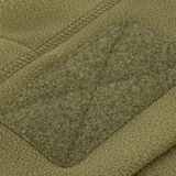 M-Tac Watch Cap Elite Fleece Beanie Hat Velcro med fleecemateriale og velcropanel, perfekt til taktisk brug og vinteraktiviteter.