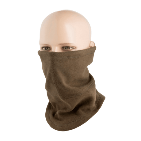 M-Tac Fleece Neck Gaiter (Tok Tube) i brun, alsidig halsbeklædning til koldt vejr, perfekt til vinter og friluftsliv.