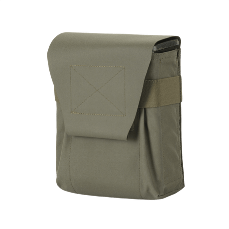 M-Tac Pouch til M249 Cartridge Box Closed i holdbart Cordura 500D materiale, praktisk til militærbrug og hurtigt access.