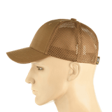 M-Tac Mesh Flex Ripstop Baseball Cap med ripstop og mesh-paneler for optimal ventilation og komfort til udendørs brug.