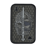 M-Tac Patch Til Valhall Ace Jacquard, tekstil patch med velcro, inspireret af norske soldater, 108x68 mm, til uniform eller taske.