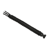 M-Tac Paracord Armbånd i sort med stærk og let reb, perfekt til overlevelse og friluftsliv.