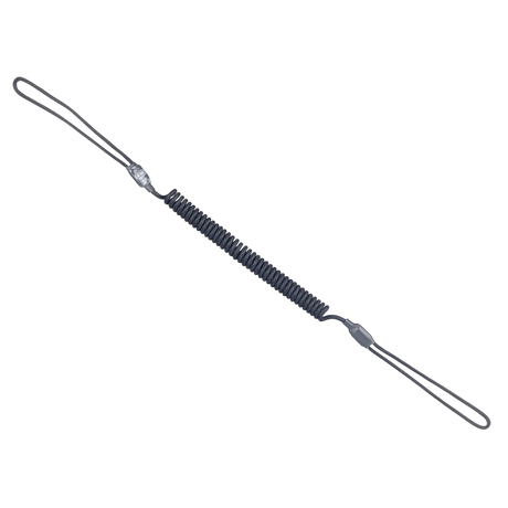 M-Tac Safety Cord Medium Universal til sikker fastgørelse af udstyr, med spiraldesign for fleksibel anvendelse.