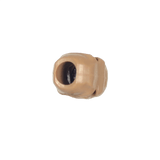 M‑Tac Skull Stopper Perle til paracord-projekter og tilbehør, plastmateriale, beige farve, huldiameter 6 mm, mål 17 x 12 mm.