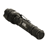 M-Tac Lommelygte P4 taktisk lommelygte med LED-lys i aluminium, fokuseret belysning til outdoor og hjemmet, 250 lumen, 137 mm, 92 g.