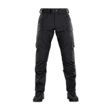M-Tac Taktiske Bukser Patriot Gen. II Flex i sort med praktiske sidelommer, perfekte til både taktisk brug og hverdagsbeklædning.