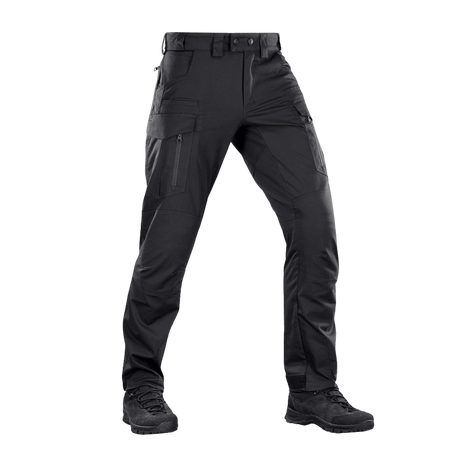 M-Tac Taktiske Bukser Patriot Gen. II Flex i letvægts rip-stop stof til træning og hverdag, med sidelommer og fuld bevægelsesfrihed.