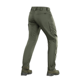 M-Tac Taktiske Bukser Patriot Gen. II Flex i grøn farve, egnet til træning, skydning og hverdag med praktiske sidelommer.