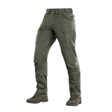 M-Tac Taktiske Bukser Patriot Gen. II Flex i letvægts rip-stop stof med praktiske forlomme og forstærkede indsatser.