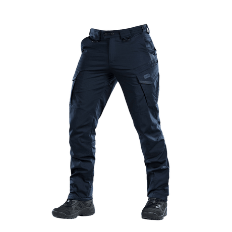M-Tac Taktiske Bukser Aggressor Gen. II Flex i let rip-stop stof med Teflon-belægning, ideel til træning og arbejde.