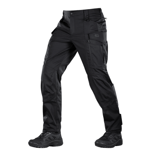 M-tac Taktiske Bukser Conquistador Gen. I Flex i slidstærk Rip-stop Flex stof, ideel til udendørsaktiviteter som camping og træning.