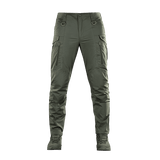 M-tac Taktiske Bukser Conquistador Gen. I Flex i olivengrøn farve til udendørsaktiviteter, lavet af Rip-stop Flex.