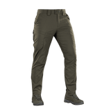 M-Tac Bukser Sahara Flex Light i grøn, letvægts og slidstærk nylonbukser perfekt til sommer og taktisk brug. Komfortabel og fleksibel pasform.