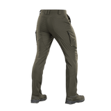 M-Tac Bukser Sahara Flex Light i olivenfarve, designet til komfort og åndbarhed, ideel til sommerbrug med fleksible og slidstærke materialer.