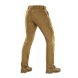 M-Tac Bukser Aggressor Summer Flex i lysebrun, lavet af let Rip-Stop nylon, ideel til komfort og åndbarhed i varmt vejr.
