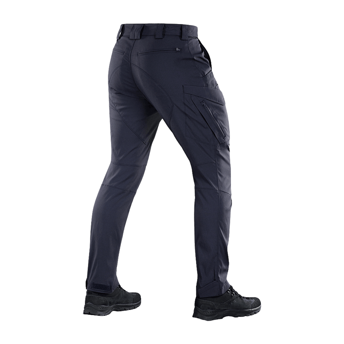 M-Tac Bukser Aggressor Summer Flex set bagfra, viser let Rip-Stop nylonstof, ideel til varmt vejr. Taktiske bukser til komfort og åndbarhed.