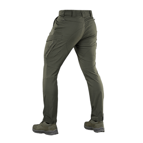 M-Tac Bukser Aggressor Summer Flex, lette og åndbare nylonbukser ideelle til varmt vejr, vist bagfra.