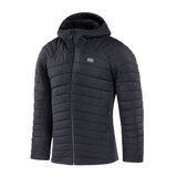 M-Tac Jarl Jakke i sort med Toray nylon og G-Loft isolering, perfekt til mellemsæsonens beskyttelse mod kulde og vind.
