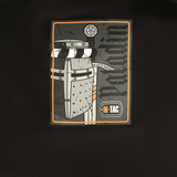 Etiket med middelalderkriger på M-Tac Paladin Jakke